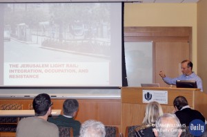 Jeremy Pressman Jersualem Light Rail Lecture