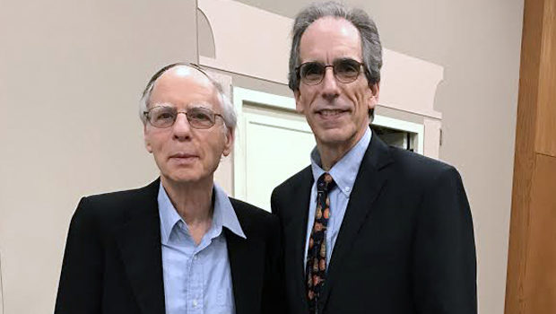 Dr. Jeff Kaimowitz with Stuart Miller