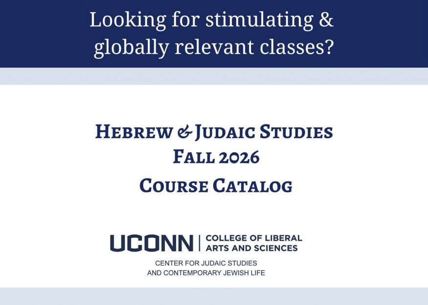 Fall 2026 Course Slideshow Fall 2026 Course Flyers featuring course visual and description, timing, name of instructor, and requirements.