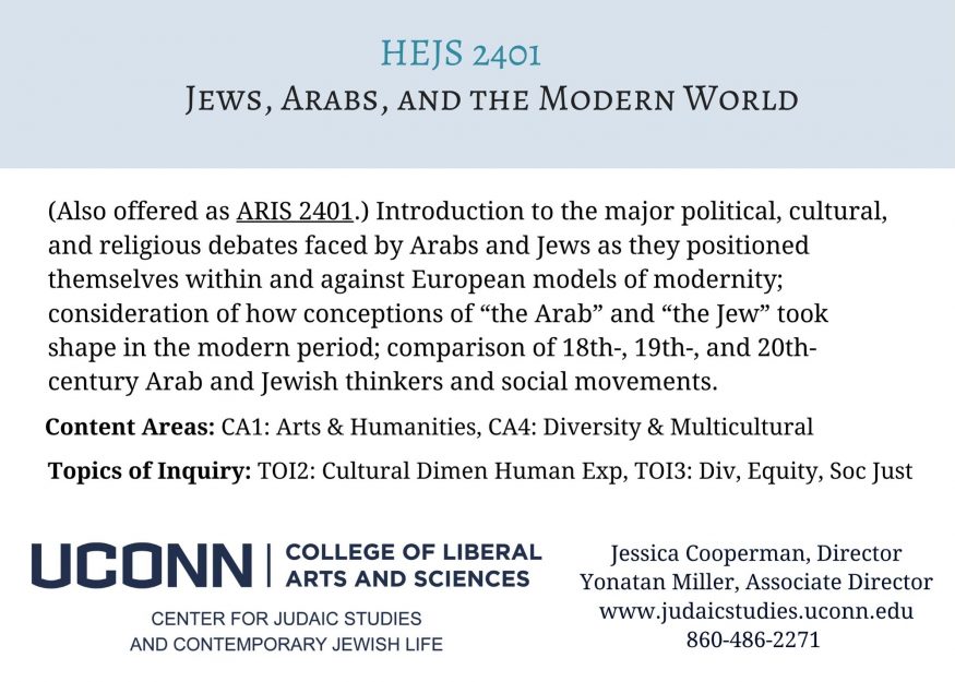 11 Jews, Arabs, and the Modern World 2