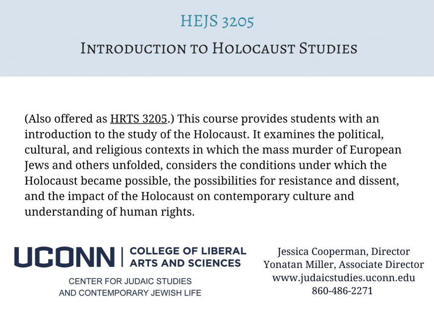 17 Introduction to Holocaust Studies 2