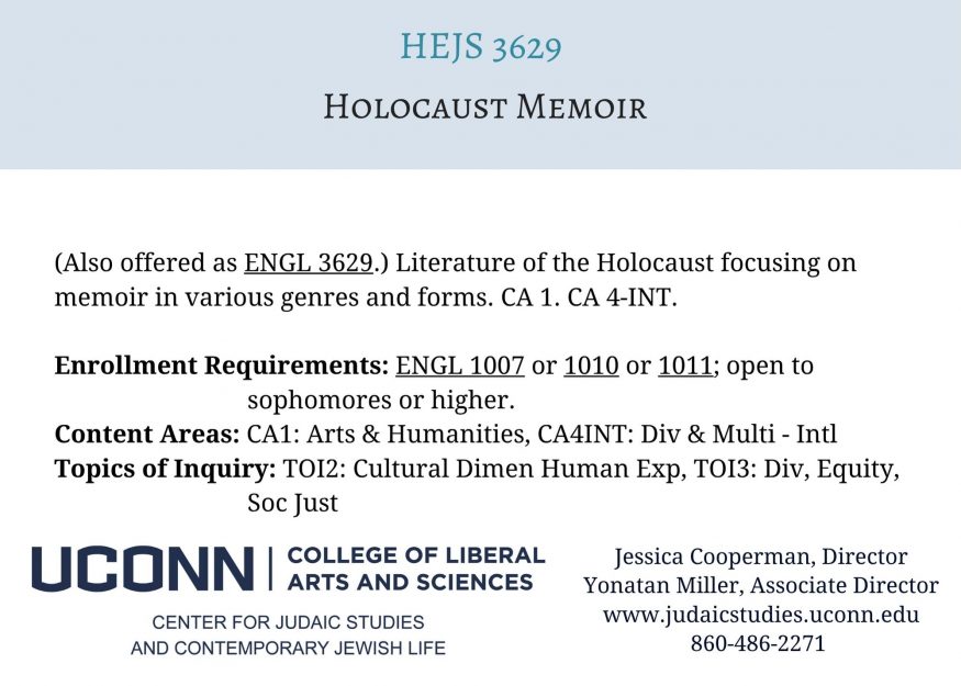19 Holocaust Memoir 2